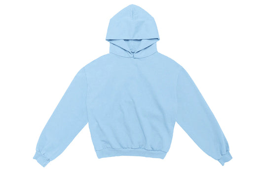 Kanye West & Drake Free Hoover Hoodie Light Blue