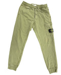 Used Stone Island Logo Joggers Green