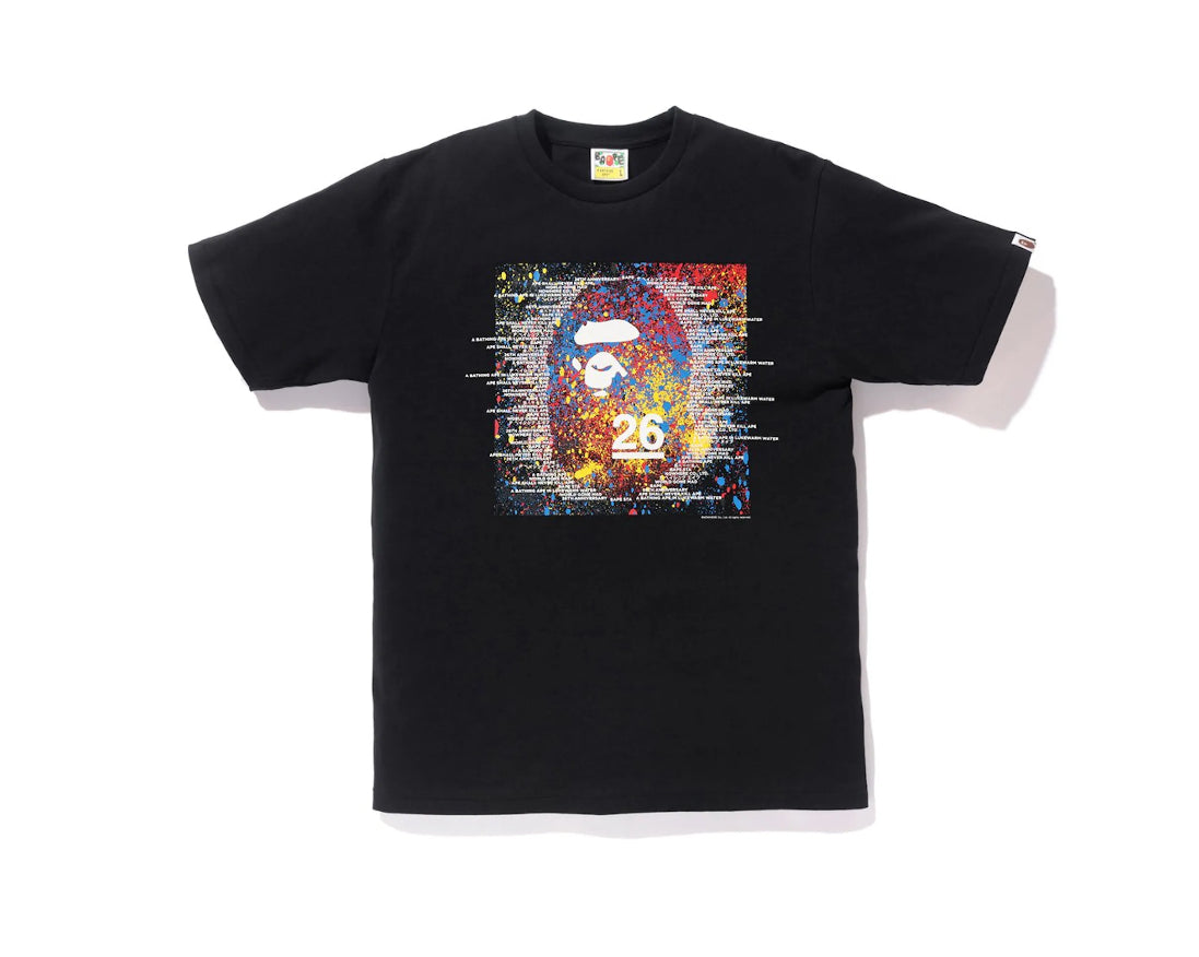 Bape Nowhere 26th Anniversary Tee Black