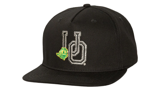 Travis Scott X Mitchell & Ness Oregon Ducks SnapBack Hat Black (Retail)