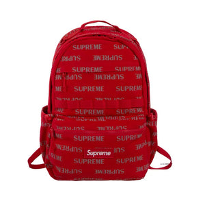 Supreme Logo Backpack FW26 Red