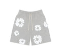 Denim Tears Cotton Wreath Shorts Grey