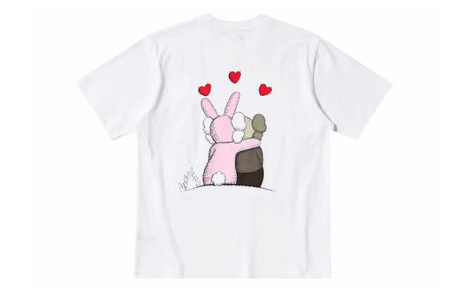 KAWS x Uniqlo Warhol UT Love Graphic Tee White