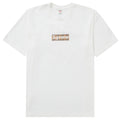 Supreme Burberry Box Logo Tee White