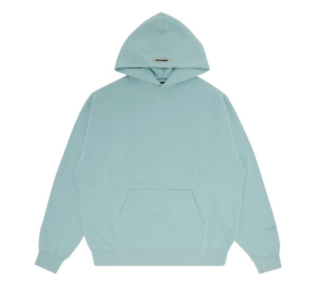 Fear of God Essentials 3M Logo Pullover Hoodie Blue