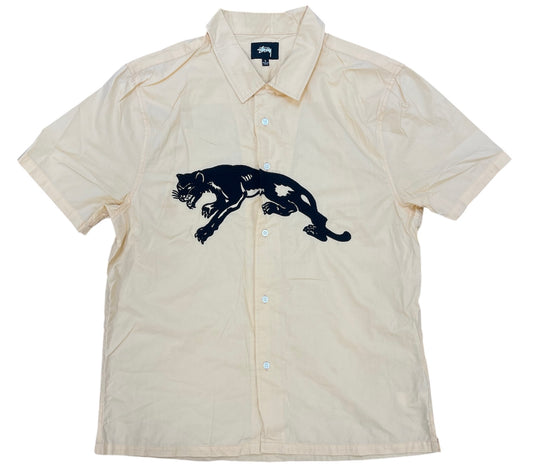 Stussy Panther Shirt SS18 Salmon