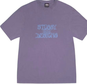 Stussy Wes Palms Pigment dyed Grape Tee (Men’s)