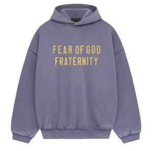 Fear of God Essentials Heavy Fleece Hoodie Lavender
