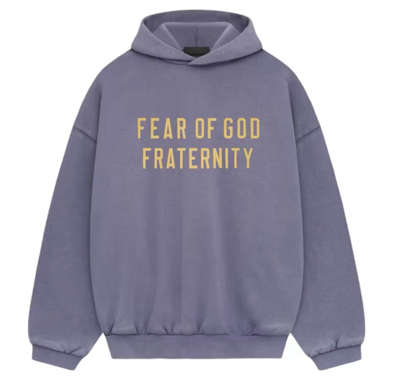 Fear of God Essentials Heavy Fleece Hoodie Lavender