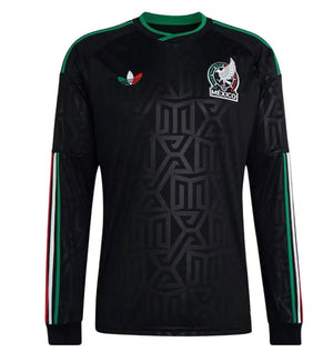 Adidas Mexico 26 Third Long Sleeve Jersey Black
