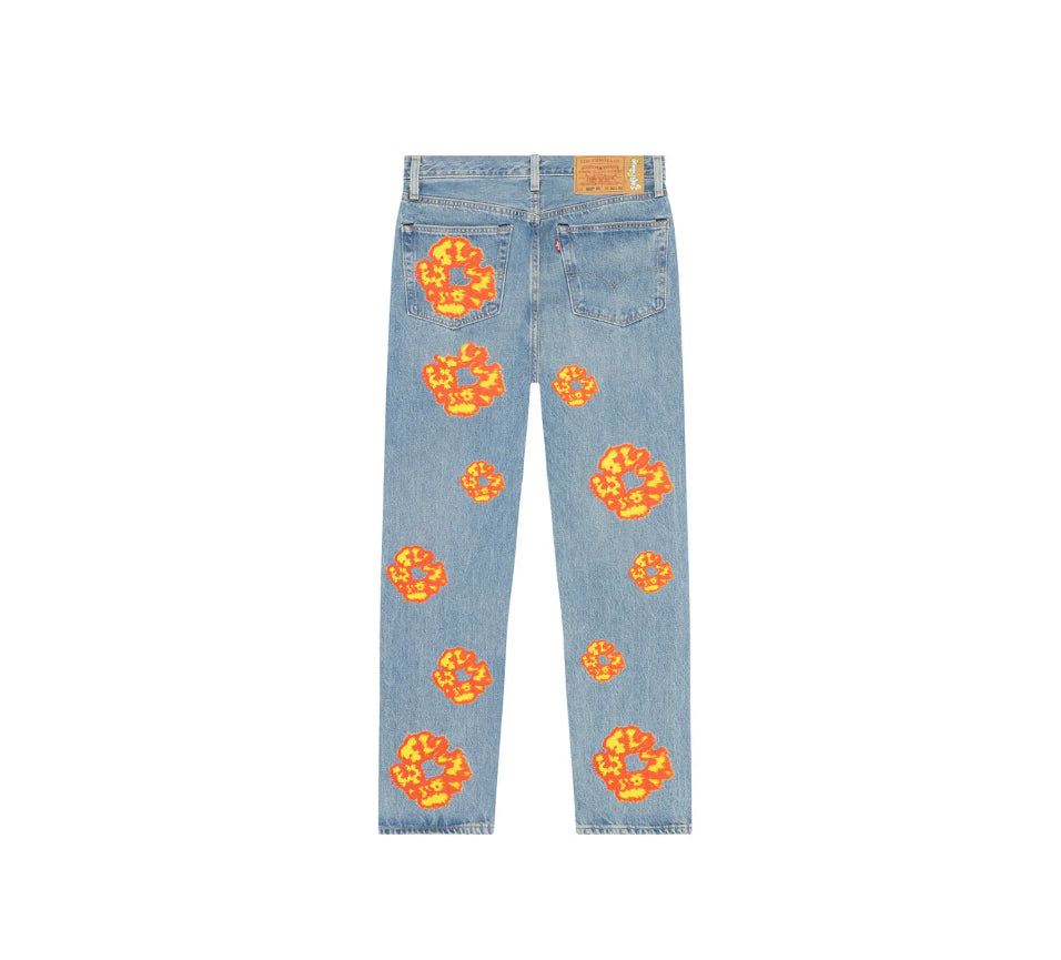 Denim Tears x Offset 501 Jeans Light Wash