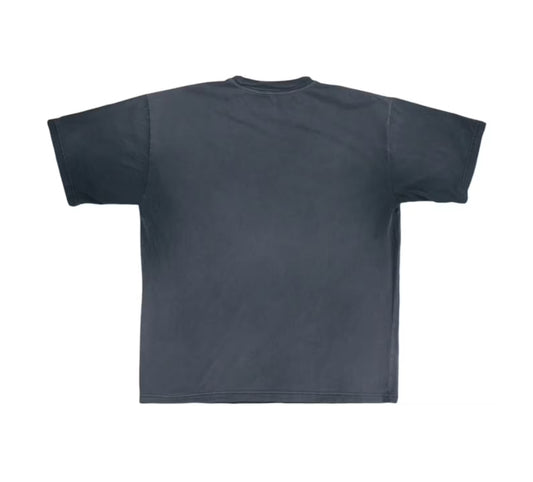 Travis Scott x FC Barcelona Washed Spray Logo Tee Black