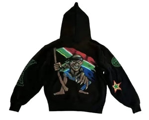 Travis Scott Circus Maximus South Africa 2025 Tour Hoodie Black