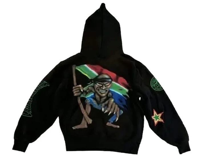 Travis Scott Circus Maximus South Africa 2025 Tour Hoodie Black