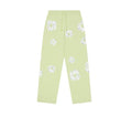 Denim Tears Rhinestone Cotton Wreath Sweatpants Mint