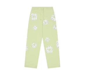 Denim Tears Rhinestone Cotton Wreath Sweatpants Mint