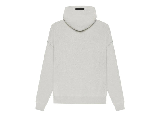 Fear of God Essentials Knit Pullover Hoodie Light Heather Oatmeal