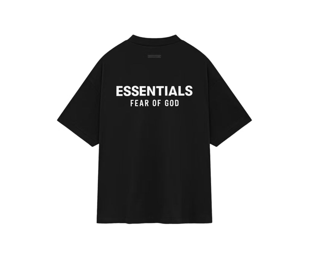 Fear Of God Essentials Jersey Crewneck Tee Black