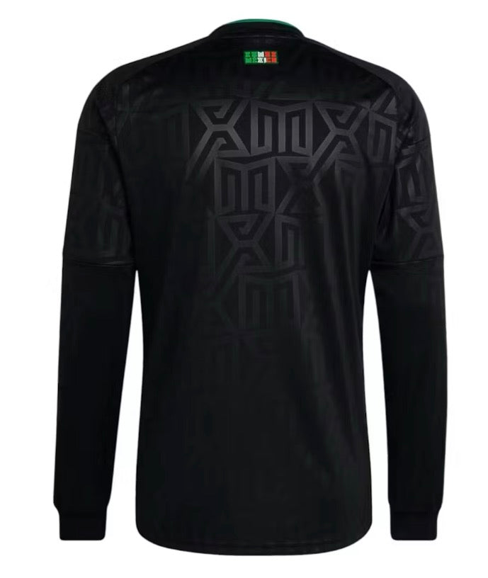 Adidas Mexico 26 Third Long Sleeve Jersey Black