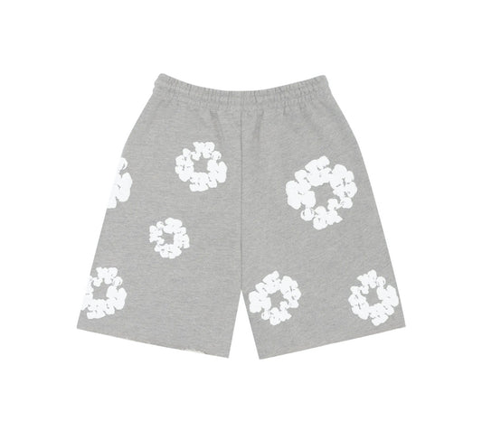 Denim Tears Cotton Wreath Shorts Grey