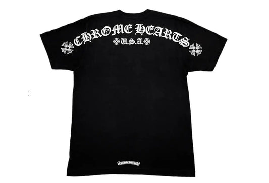 Chrome Hearts Shoulder Logo Tee Black