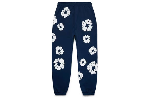 Denim Tears The Cotton Wreath Sweatpants Navy
