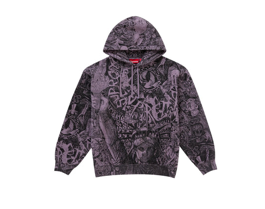 Supreme Liberty Hooded Sweatshirt Dusty Olive