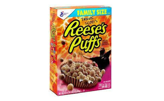 Travis Scott x Reese’s Puffs Cereal Box Family Size (Not Fit For Human Consumption)
