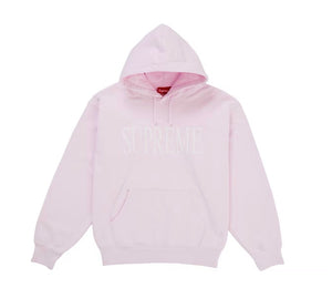 Supreme Capital Hooded Sweatshirt FW26 Light Pink