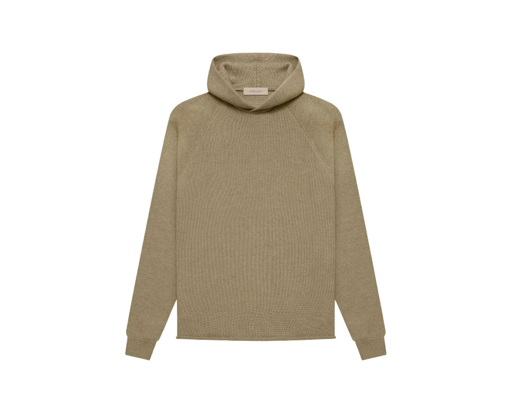Fear Of God Essentials Knit Hoodie Oak