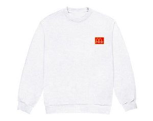Travis Scott x McDonald’s Staff Crewneck White