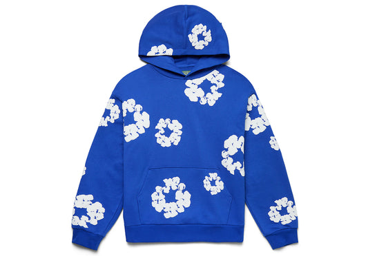 Denim Tears The Cotton Wreath Hoodie Royal Blue