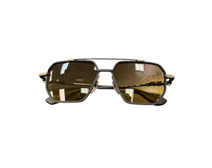 Chrome Hearts Phunk Sunglasses Matte Black/Gold