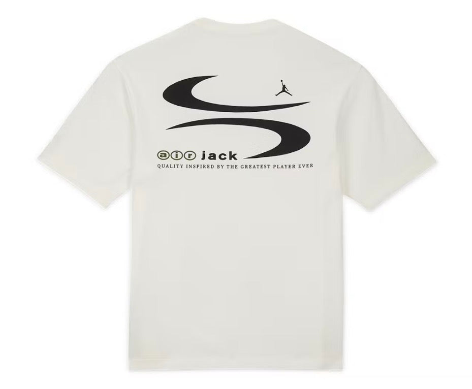 Travis Scott Cactus Jack x Jordan MJ TS Logo Tee Sail