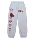 Travis Scott x Mitchell & Ness Alabama Crimson Tide Classic Sweatpants Gray