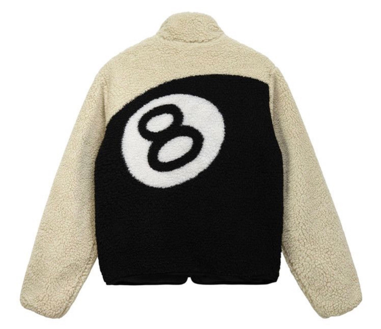 Stussy Sherpa Reversible Jacket Beige