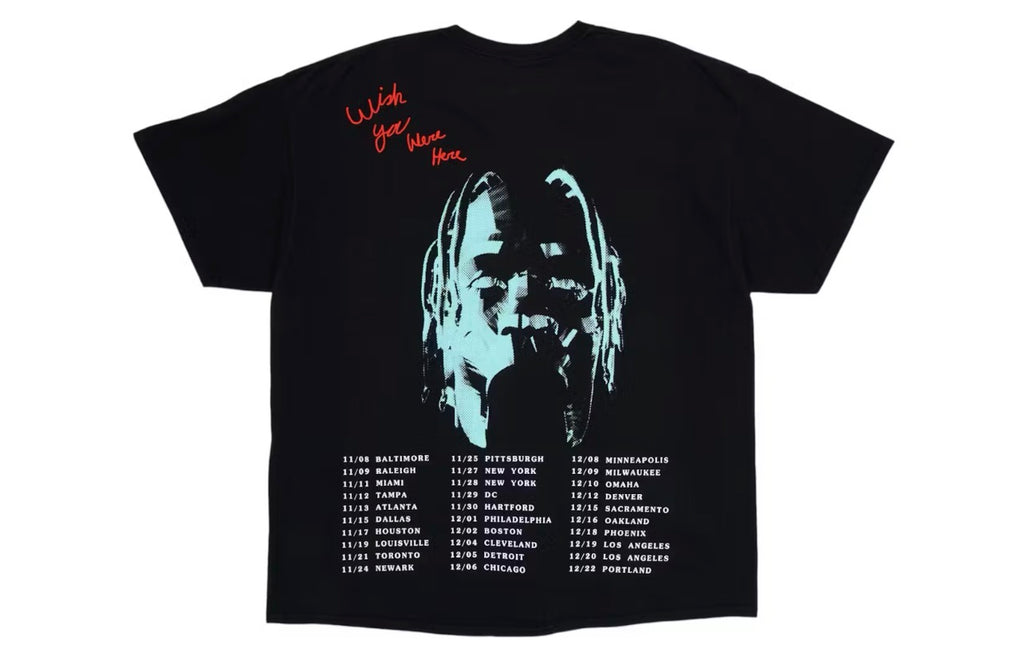 Travis Scott Astroworld Tour Tee Black