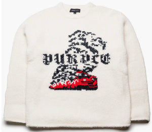 Purple Brand Smoke Show Sweater