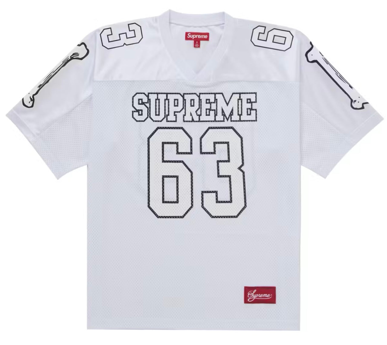 Supreme Bones Football Jersey White