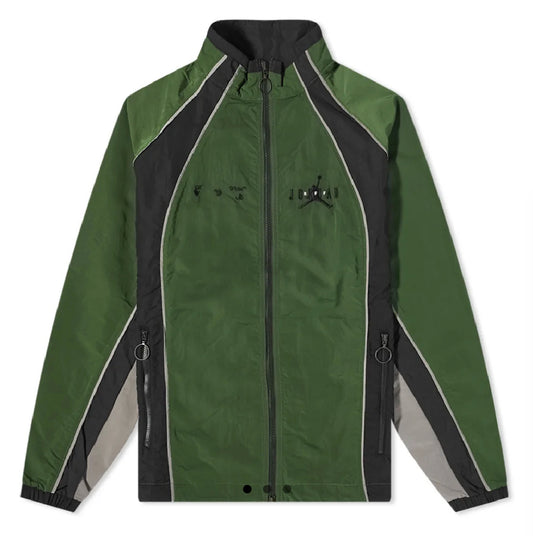 Air Jordan x Off-White Track Jacket Forest Green