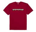 Supreme Skulls Spellout Tee Cardinal