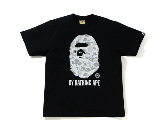 Bape Space Camo By Bathing Ape Tee Black