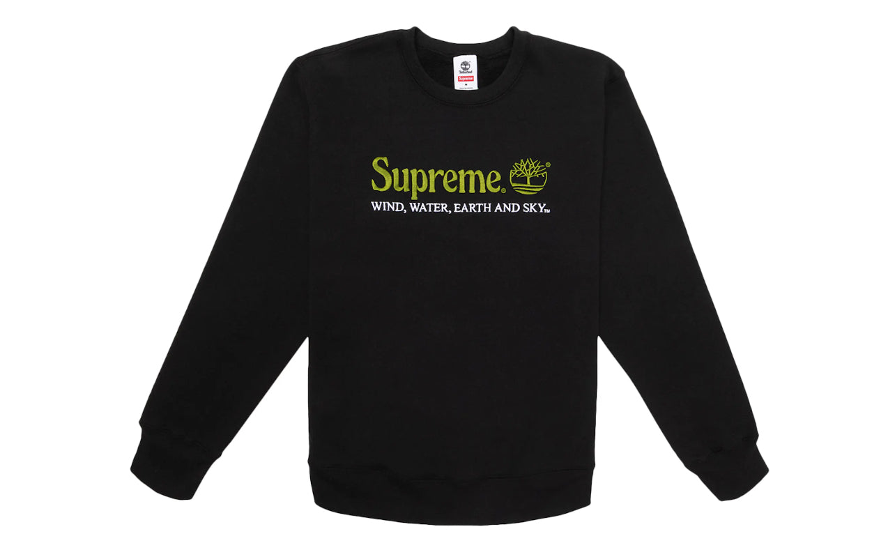 Supreme Timberland Crewneck Black