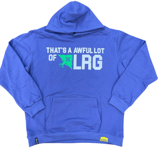 Awful Lot of Cough Syrup x LRG Classic Hoodie Purple