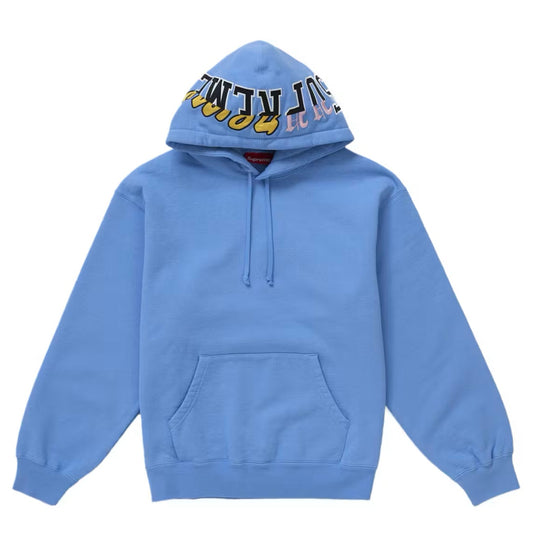 Supreme Multi Logo Hooded Sweatshirt Blue