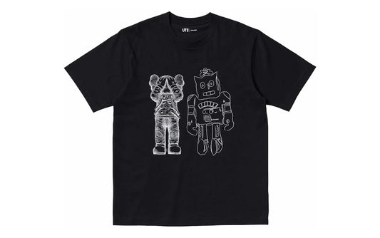 KAWS x Uniqlo Warhol UT Robot Graphic Tee Black