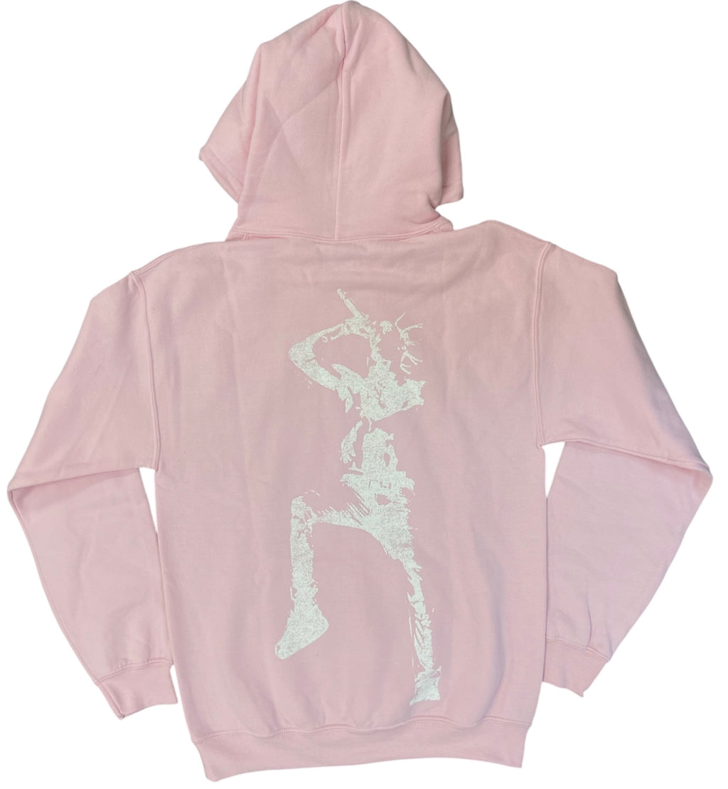 Travis Scott Cactus Jack In Concert Rodeo Anti-Rap Tour ‘16 Hoodie Pink