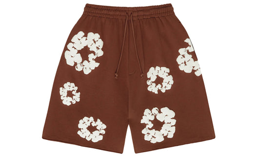 Denim Tears The Cotton Wreath Shorts Brown