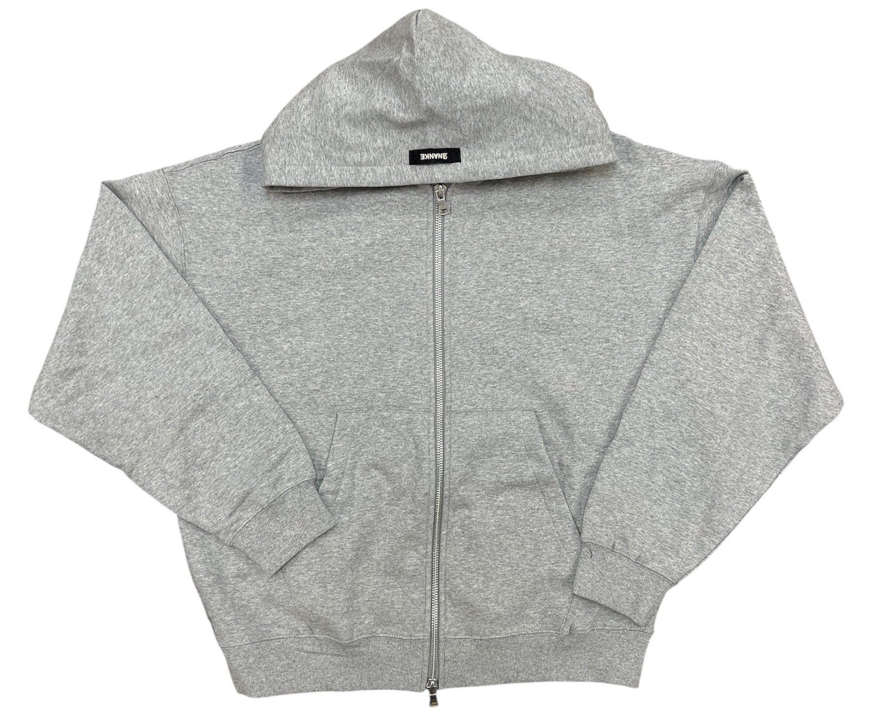 Ananke Fleece Zip Up Hoodie Heather Grey