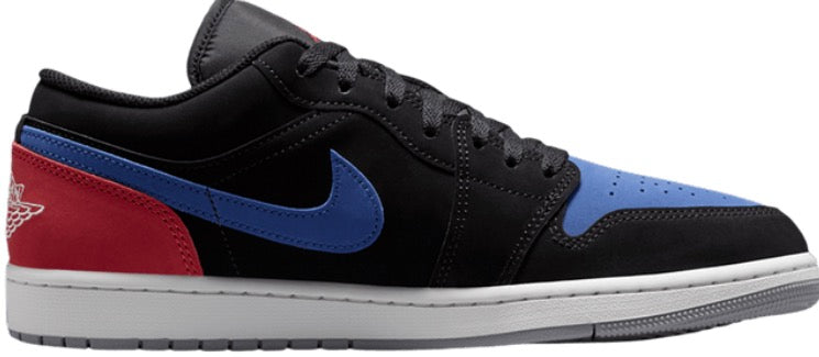 Jordan 1 Low Black True Blue Summit White (Men’s)